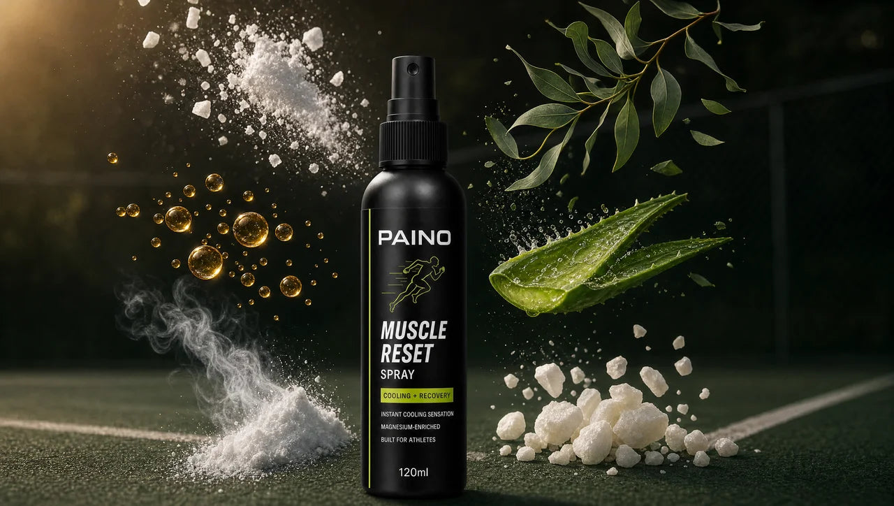 PAINO Muscle Reset Spray Ingredients